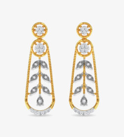 Beautiful Diamond Ximena Earring Rose Gold