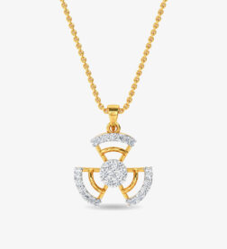 Buy Diamond Ed Pendant Yellow Gold / 14KT